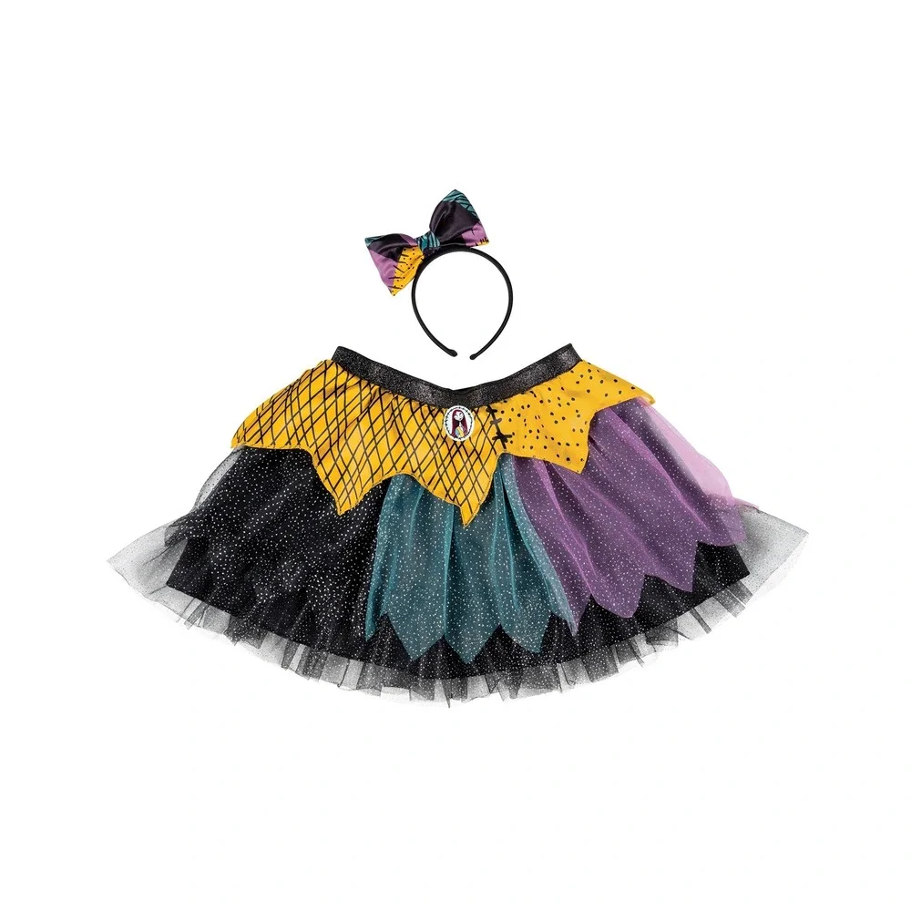 Disguise Nightmare Before Christmas Sally Tutu Skirt Headband Set Costume